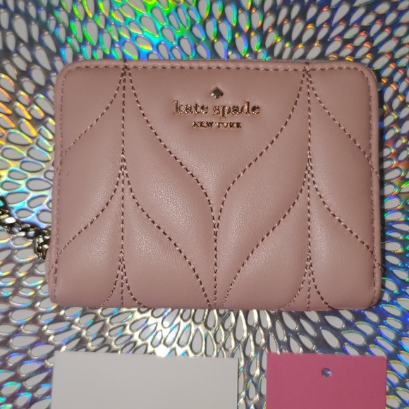 Kate Spade NY Dani Briar Lane Quilted Wallet coin - Picture 6 of 9